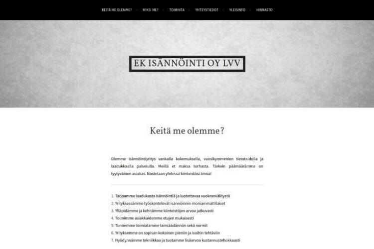 EK Isännöinti Oy