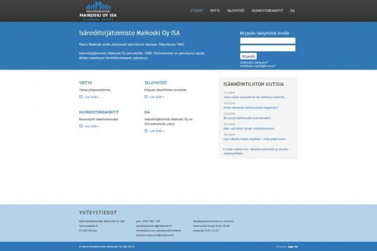 Isännöitsijätoimisto Maikoski Oy